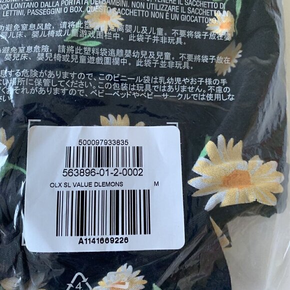 Old Navy Girl Floral Tiered Dress With Pockets M 8 Years - Picture 4 of 5